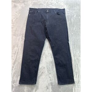 Polo Ralph Lauren Jeans Mens Sz 44Bx30 Dark Blue Straight Leg Western Cowboy Guy